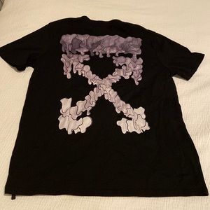Off white fashion brand black shirt, MEN Medium , NWOT